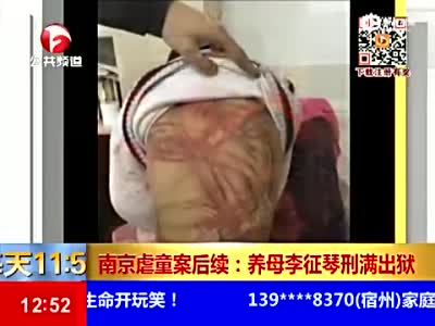 南京虐童案养母出狱 生母当场给养母下跪痛哭