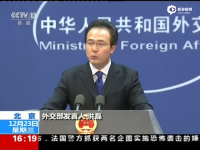 外交部回应中国海警船配备机关炮：无可非议