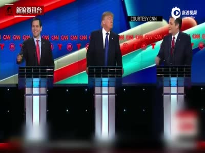 现场：美共和党辩论特朗普斥对手“精神崩溃”