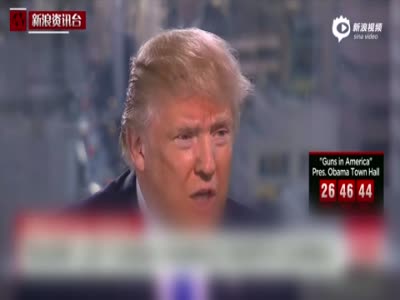 特朗普无端指责中国:应该解决朝核问题