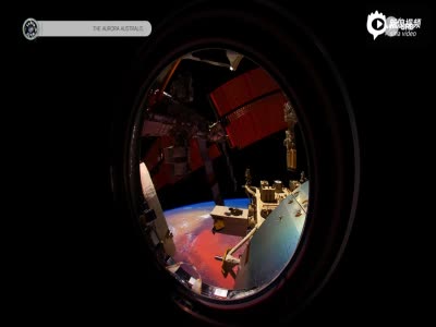 NASA发绝美4K延时视频：太空俯瞰绚烂北极光