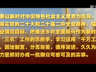 微视频｜如何做好“三农”工作？习近平作出重要指示