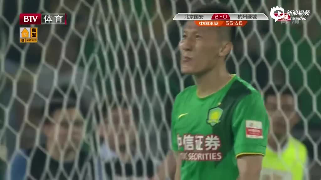 周挺禁区抽射遭神扑