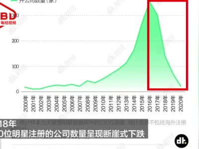 视频丨330名明星在工商局注册过公司 公司总数达1900家