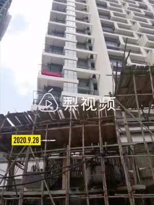 大连一房屋延期6年没交付 业主入住烂尾楼过上挑水砍柴生活